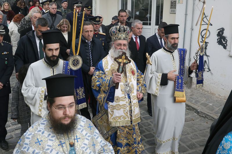 Τα Άγια Θεοφάνεια στην Ιερά Μητρόπολη Δράμας